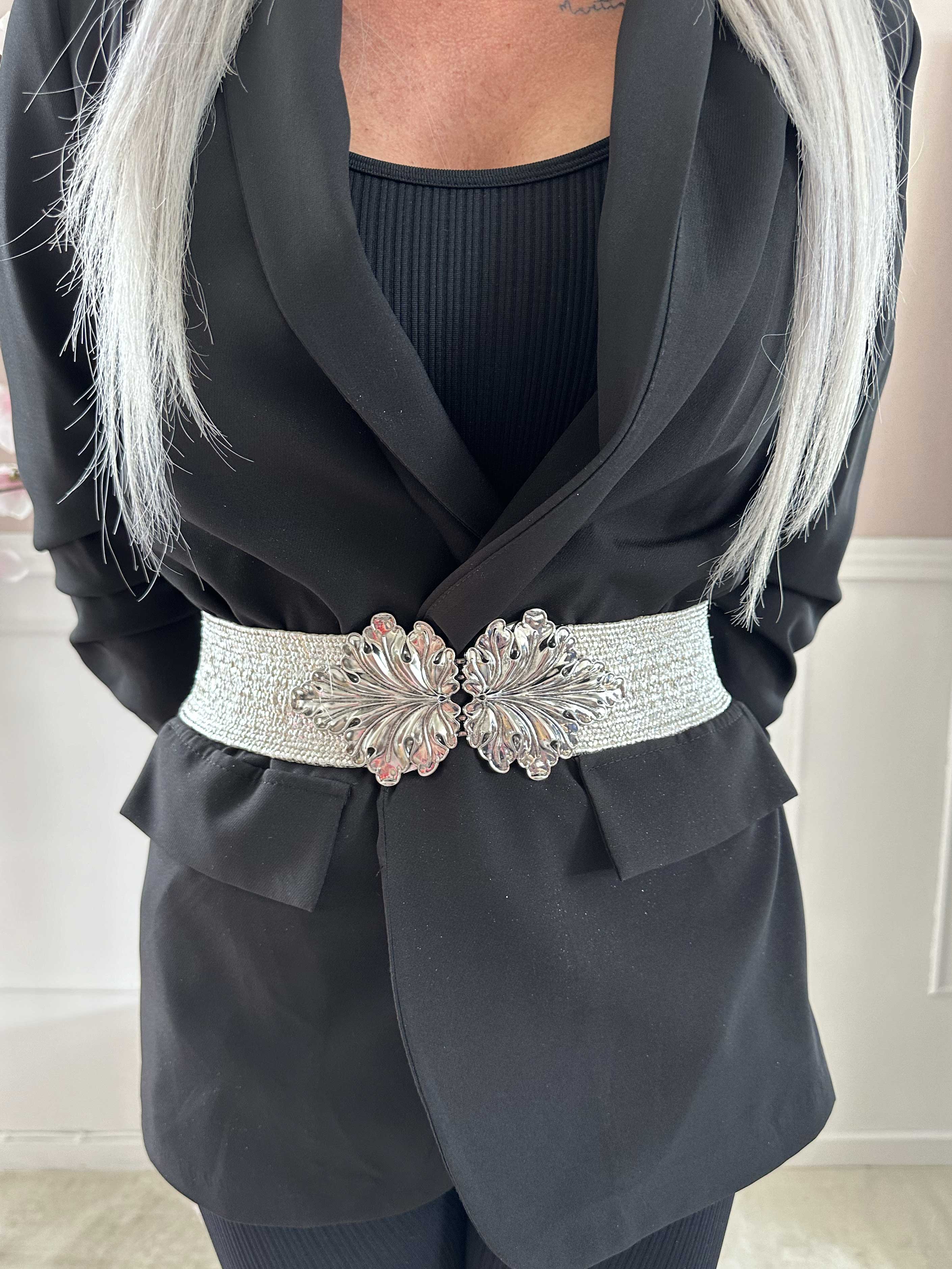 Rima - Elastiskt midjebälte med flätat spänne